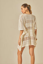 Carica l'immagine nel visualizzatore di Gallery, Model Back: Empress Kaftans / Cover Ups Offwhite Tunica Nikki
