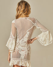 Carica l'immagine nel visualizzatore di Gallery, Image 05: Empress Kaftans / Cover Ups Isabel Dress Off White Lace