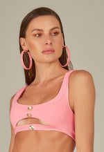 Carica l'immagine nel visualizzatore di Gallery, Model Front: Empress Top Top Biquini Charlie Rosa