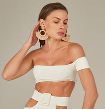 Carica l'immagine nel visualizzatore di Gallery, Image 04: Empress Top Top Biquini Suzy Textura Flat Off White