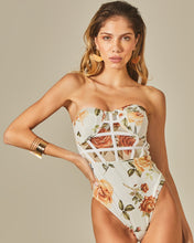 Carica l'immagine nel visualizzatore di Gallery, Gallery: Empress One-Piece Tule Bouche Body Rose Print