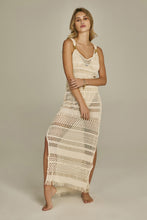 Carica l'immagine nel visualizzatore di Gallery, Model Front: Empress Maxi Dresses Regata Dress Beige
