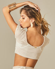 Carica l&#39;immagine nel visualizzatore di Gallery, Beach Top Cherie Sixty Off White Lace
