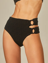 Carica l&#39;immagine nel visualizzatore di Gallery, Bottom Hoop Sloane Black Tweed Texture
