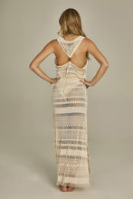 Carica l&#39;immagine nel visualizzatore di Gallery, Model Back: Empress Maxi Dresses Regata Dress Beige
