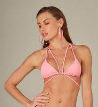 Carica l&#39;immagine nel visualizzatore di Gallery, Model Front: Empress Top Top Biquini New Cross Rosa
