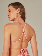 Carica l&#39;immagine nel visualizzatore di Gallery, Model Back: Empress Top Top Biquini New Cross Rosa
