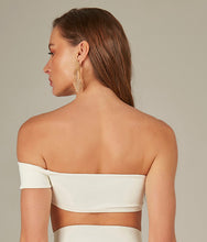 Carica l&#39;immagine nel visualizzatore di Gallery, Model Back: Empress Top Top Biquini Suzy Textura Flat Off White
